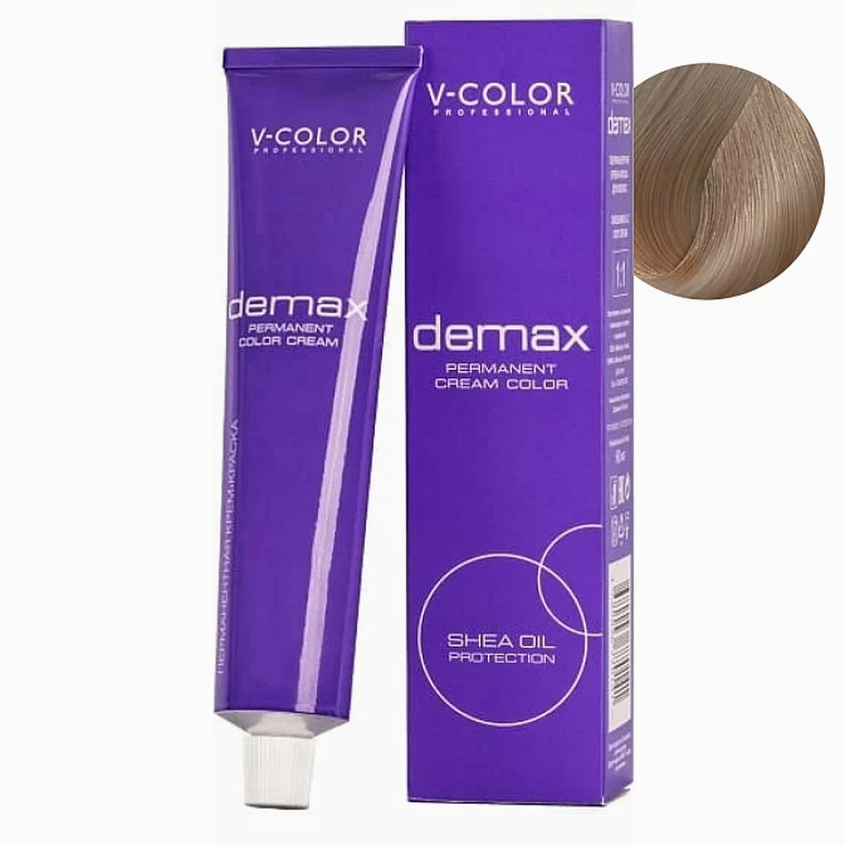 V-Color V-Color, Краска для волос Demax 0.32 Бежево-Перламутровый Пастель , 60 мл