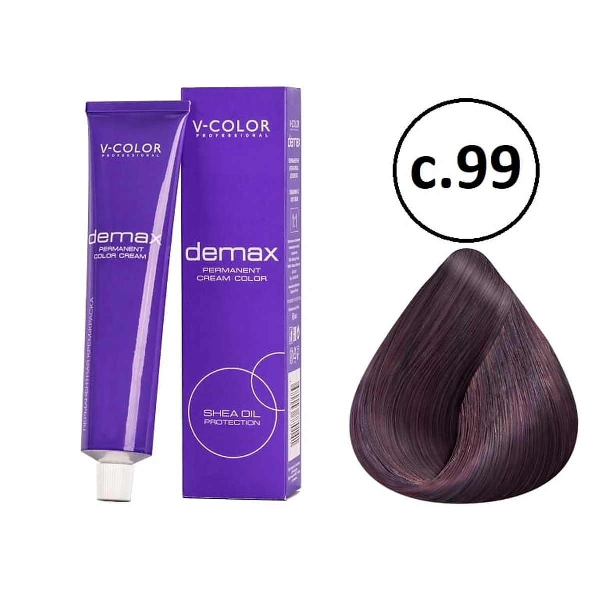 V-Color V-Color, Краска для волос Demax  С 99 Фиолетовый Микстон , 60 мл