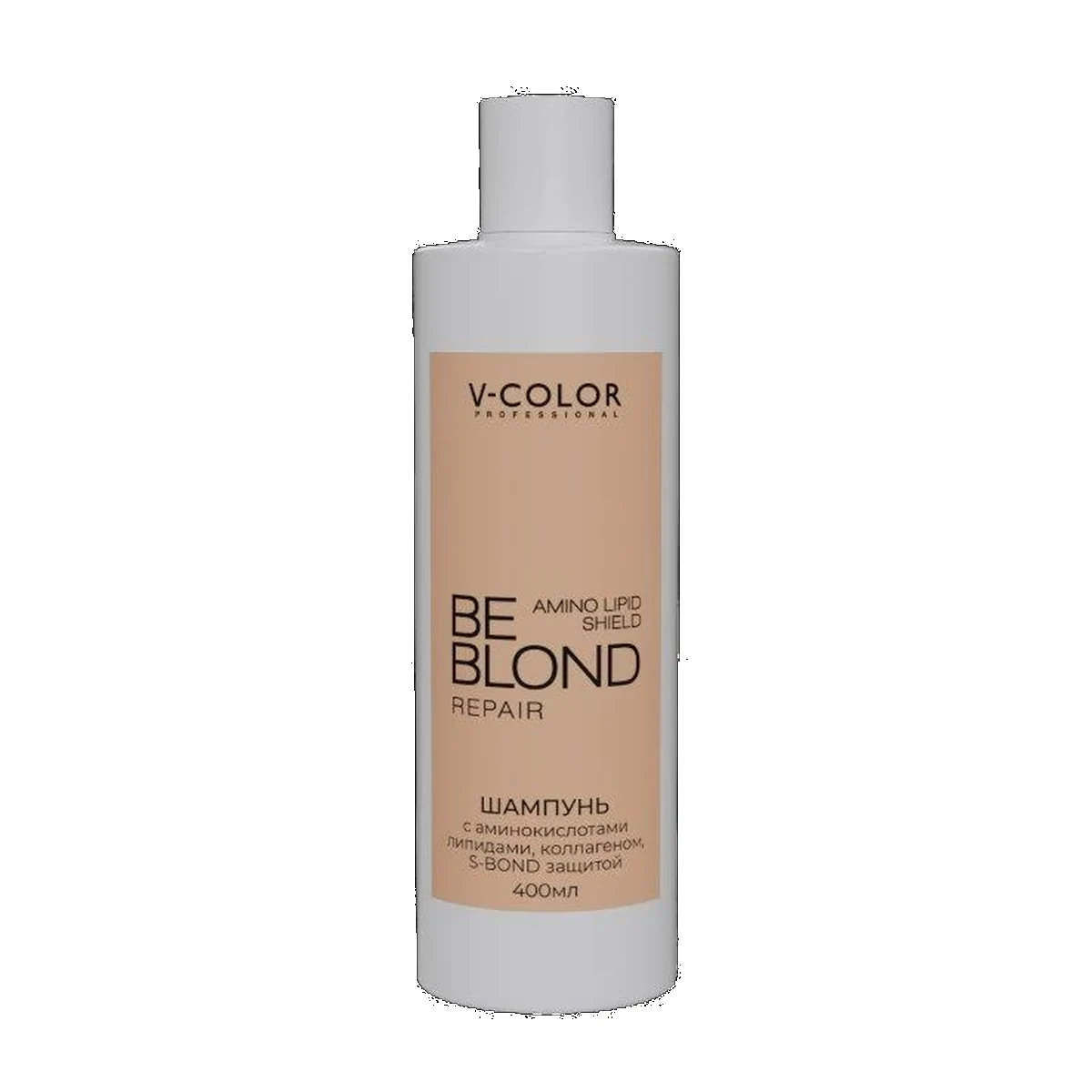 V-Color V-Color, Шампунь для осветленных волос BE BLOND REPAIR, 400г