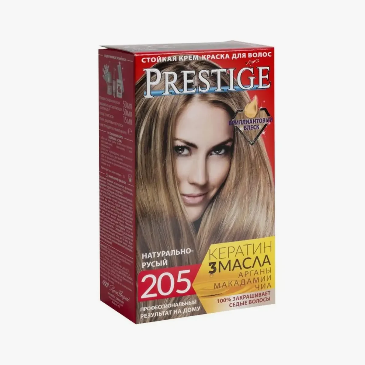 VIP`S Prestige Краска для волос Prestige 205 Натурально-русый, фото 1