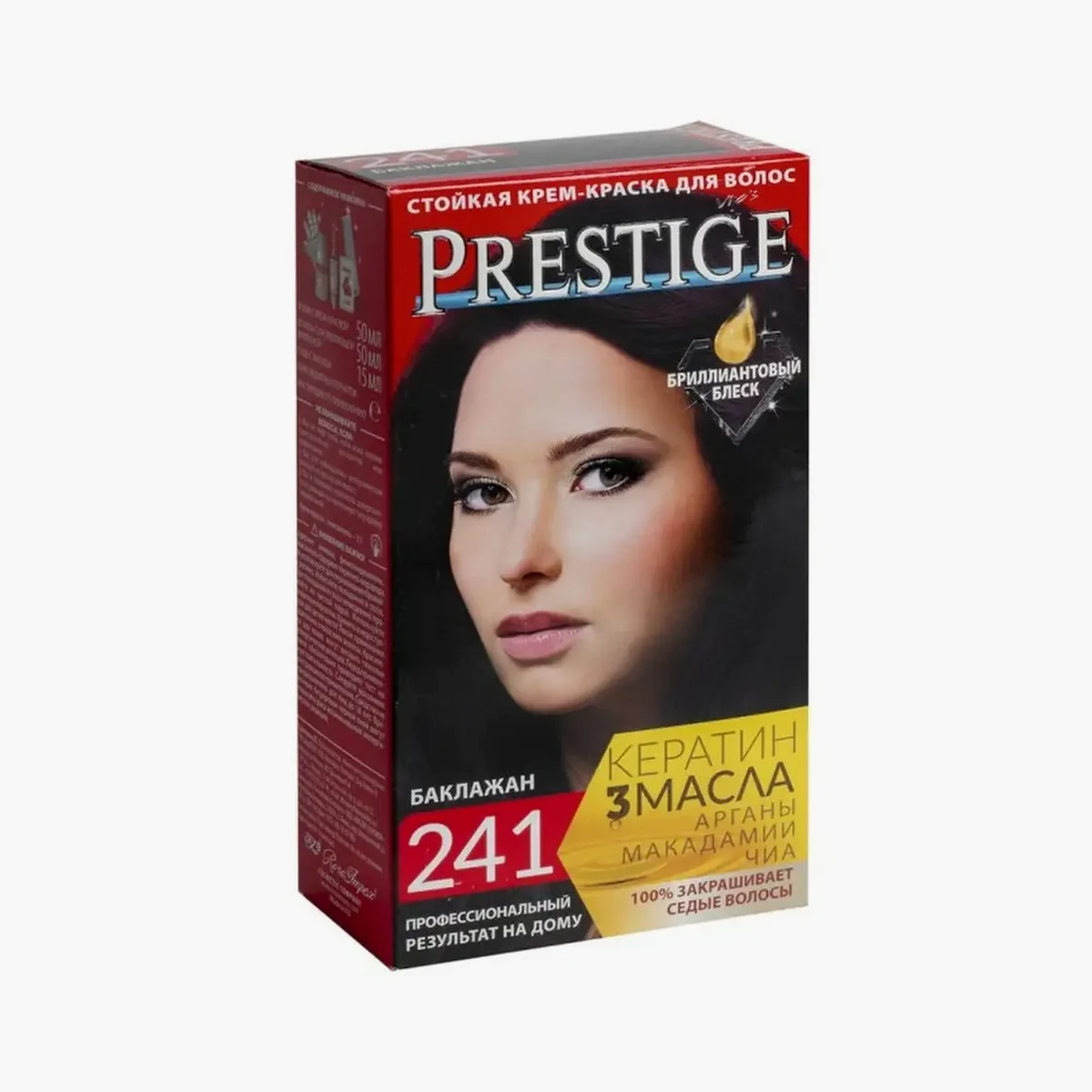 VIP`S Prestige Краска для волос Prestige 241 Баклажан, фото 1