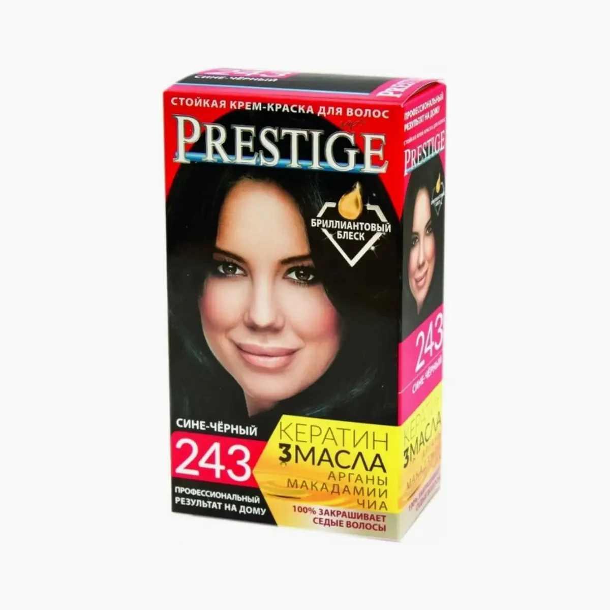 VIP`S Prestige Краска для волос Prestige 243 Сине-чёрный, фото 1