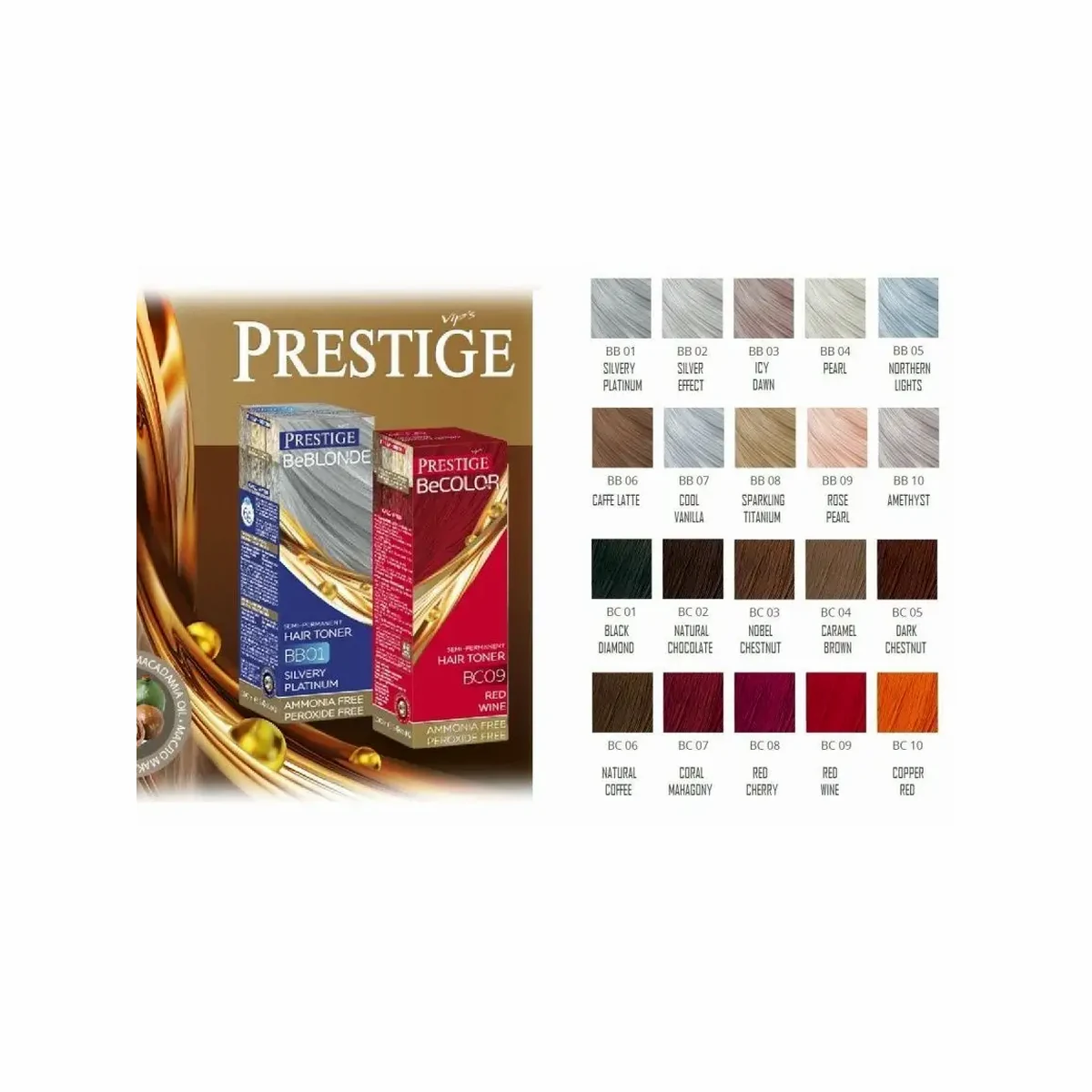 VIP`S Prestige Оттеночный бальзам BeBLOND BB 09 Розовый жемчуг 100мл., фото 2