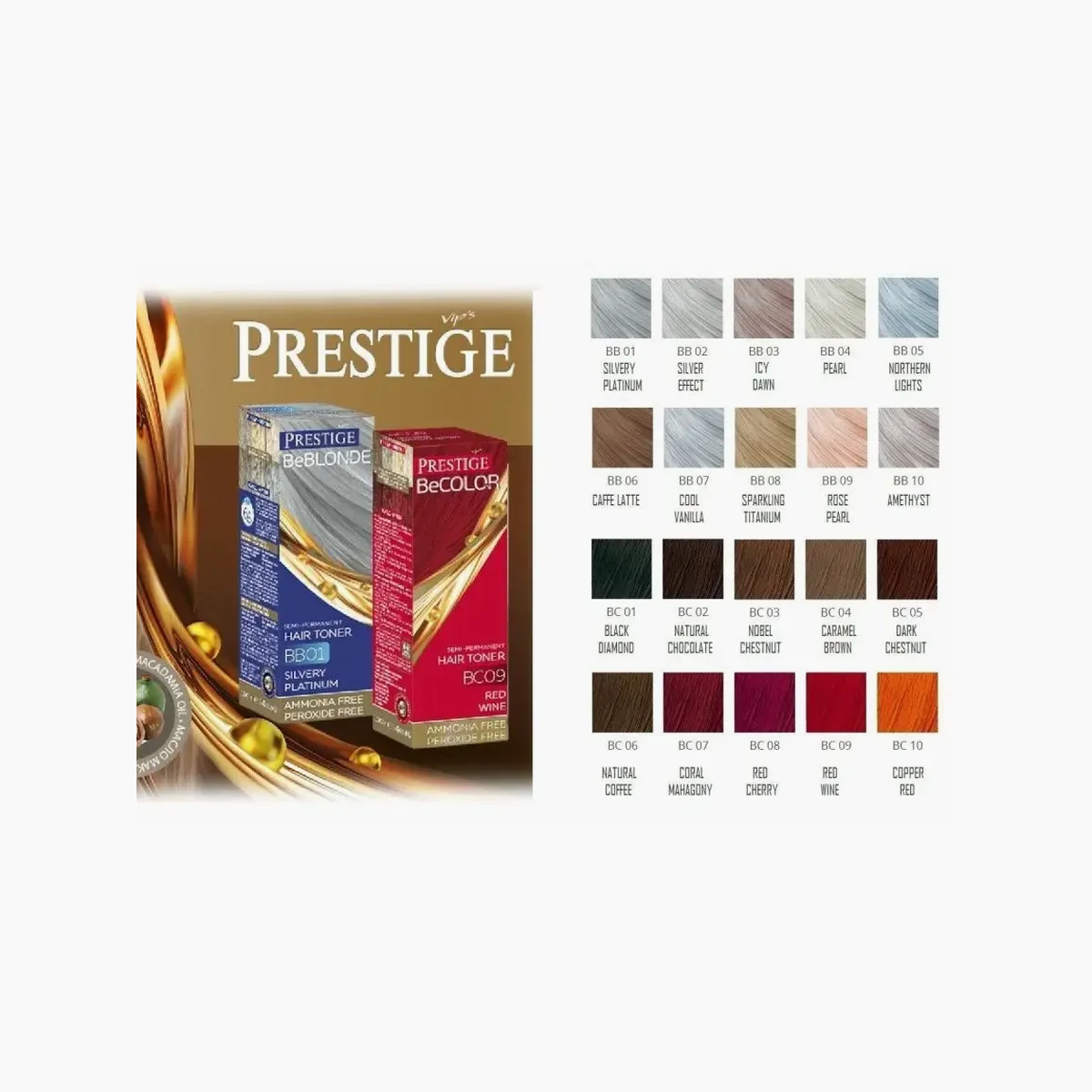 VIP`S Prestige Оттеночный бальзам BeCOLOR BC 09 Винно красный, фото 2